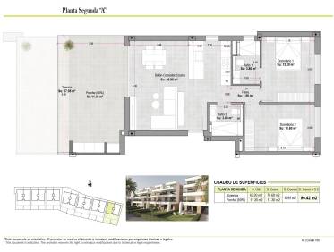 Nieuwbouw - Appartement - Alhama De Murcia - Condado De Alhama