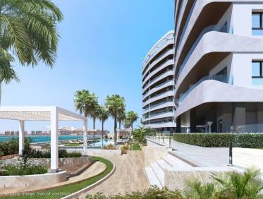 Nieuwbouw - Appartement - La Manga del Mar Menor - Zona Galúa-Calnegre