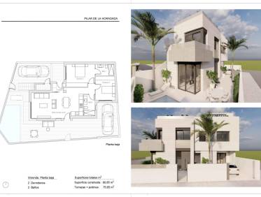 Nieuwbouw - Appartement - Pilar de la Horadada - pueblo