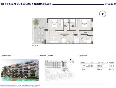 Nieuwbouw - Appartement - San Javier - Santiago de la Ribera