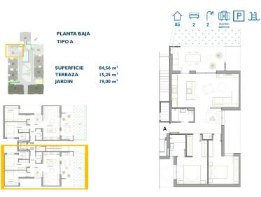 Nieuwbouw - Appartement - San Pedro del Pinatar - Pueblo
