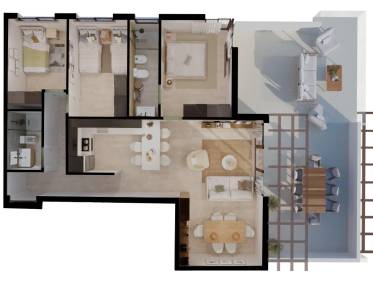 Nieuwbouw - Appartement - Vera - Vera Playa