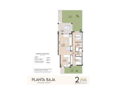 Nieuwbouw - Ground Floor Bungalow - San Miguel de Salinas - La Cañada