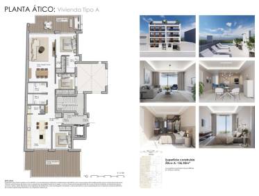 Nieuwbouw - Penthouse - Guardamar del segura - Pueblo