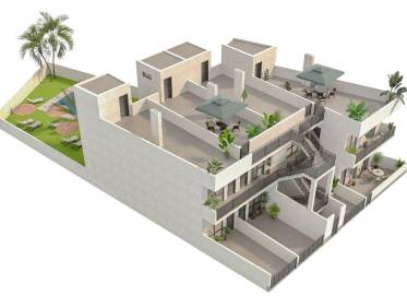 Nieuwbouw - Penthouse - Hondón de las Nieves - La Canalosa