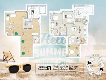 Nieuwbouw - Penthouse - La Manga del Mar Menor - La Manga