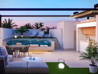 Nieuwbouw - Penthouse - Pilar de la Horadada - parques de Andromeda