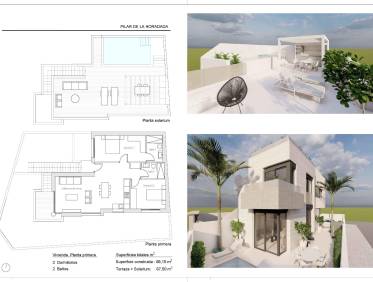 Nieuwbouw - Penthouse - Pilar de la Horadada - pueblo