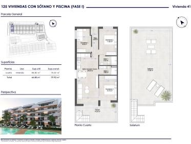 Nieuwbouw - Penthouse - San Javier - Santiago de la Ribera