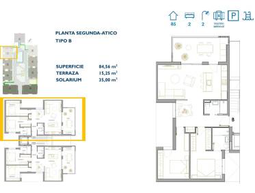 Nieuwbouw - Penthouse - San Pedro del Pinatar - Pueblo