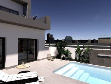 Nieuwbouw - Semidetached - Benijófar - Pueblo