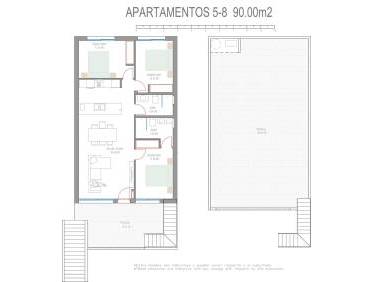 Nieuwbouw - Top Floor Bungalow - Pilar de la Horadada - Parque del Mediterraneo