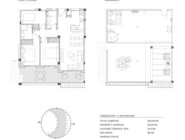 Nieuwbouw - Top Floor Bungalow - Rojales - Doña Pepa