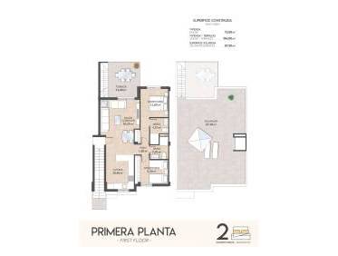 Nieuwbouw - Top Floor Bungalow - San Miguel de Salinas - La Cañada