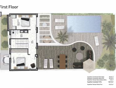 Nieuwbouw - Townhouse / Semi-detached - Almoradí - Las Heredades