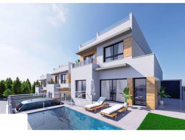 Nieuwbouw - Townhouse / Semi-detached - Benijófar - Pueblo