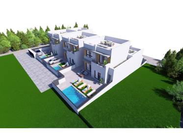 Nieuwbouw - Townhouse / Semi-detached - Benijófar - Pueblo