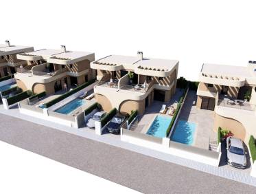 Nieuwbouw - Townhouse / Semi-detached - Daya Nueva - Pueblo