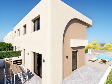 Nieuwbouw - Townhouse / Semi-detached - Daya Nueva - Pueblo
