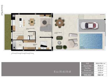 Nieuwbouw - Townhouse / Semi-detached - Dolores - Sector 3