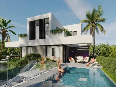 Nieuwbouw - Townhouse / Semi-detached - Finestrat - Sierra Cortina