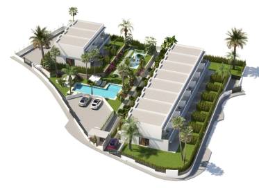 Nieuwbouw - Townhouse / Semi-detached - Finestrat - Sierra Cortina