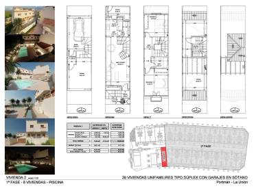 Nieuwbouw - Townhouse / Semi-detached - La Union - centro