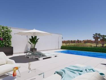 Nieuwbouw - Townhouse / Semi-detached - Los Alcazares - Serena Golf