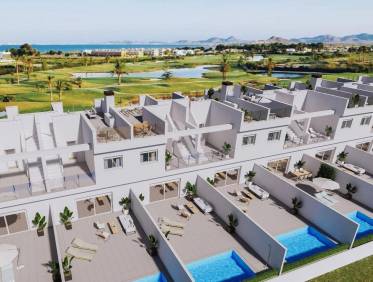 Nieuwbouw - Townhouse / Semi-detached - Los Alcazares - Serena Golf