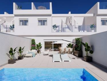 Nieuwbouw - Townhouse / Semi-detached - Los Alcazares - Serena Golf