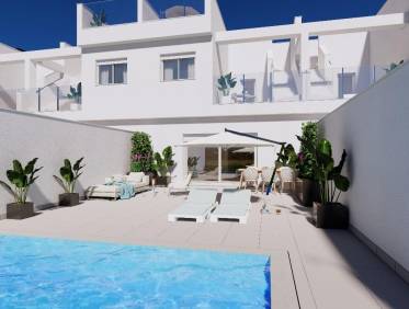 Nieuwbouw - Townhouse / Semi-detached - Los Alcazares - Serena Golf