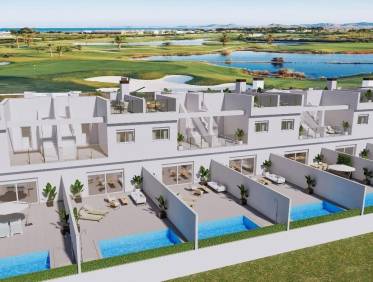 Nieuwbouw - Townhouse / Semi-detached - Los Alcazares - Serena Golf