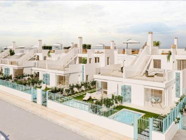 Nieuwbouw - Townhouse / Semi-detached - Los Alcazares - Torre del Rame