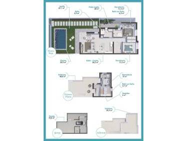 Nieuwbouw - Townhouse / Semi-detached - Los Alcazares - Torre del Rame