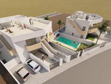 Nieuwbouw - Townhouse / Semi-detached - Mazarrón - Mar De Plata