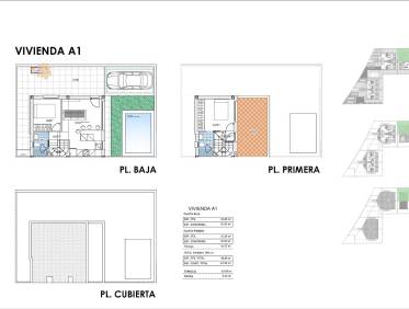 Nieuwbouw - Townhouse / Semi-detached - Mazarrón - Mar De Plata