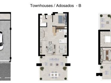 Nieuwbouw - Townhouse / Semi-detached - Mijas - La Cala Golf