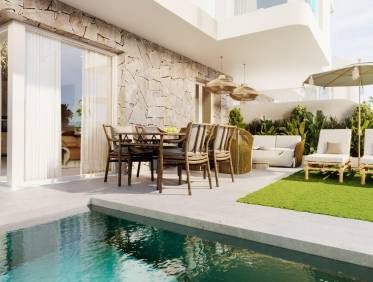 Nieuwbouw - Townhouse / Semi-detached - Mojacar - Playa de la Mena