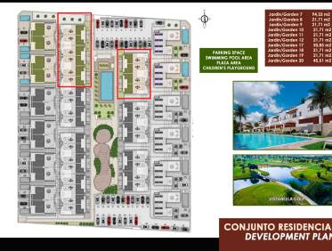 Nieuwbouw - Townhouse / Semi-detached - Orihuela Costa - Vistabella golf