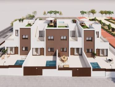 Nieuwbouw - Townhouse / Semi-detached - Pilar de la Horadada - Barrio los Segundas