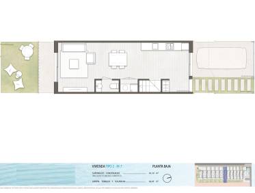 Nieuwbouw - Townhouse / Semi-detached - Pilar de la Horadada - pueblo