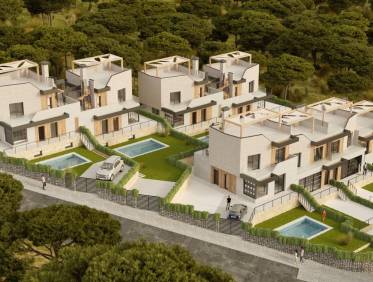 Nieuwbouw - Townhouse / Semi-detached - Polop - PAU1