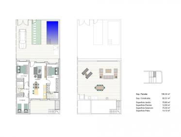 Nieuwbouw - Townhouse / Semi-detached - San Javier - Parque del doce