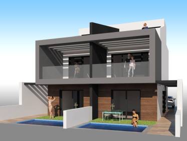 Nieuwbouw - Townhouse / Semi-detached - San Javier - Santiago de la Ribera