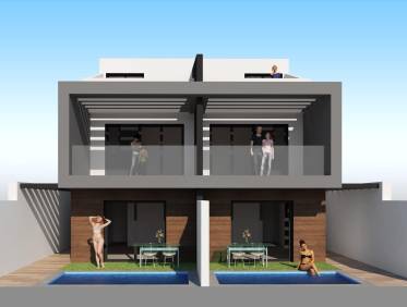 Nieuwbouw - Townhouse / Semi-detached - San Javier - Santiago de la Ribera