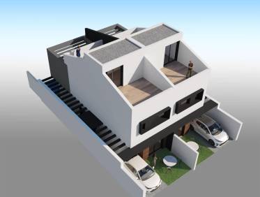 Nieuwbouw - Townhouse / Semi-detached - San Javier - Santiago de la Ribera