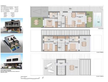 Nieuwbouw - Townhouse / Semi-detached - San Javier - Santiago de la Ribera