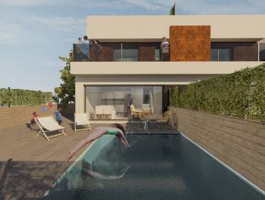 Nieuwbouw - Townhouse / Semi-detached - San Javier - Santiago de la Ribera