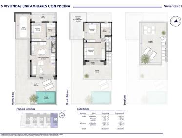 Nieuwbouw - Townhouse / Semi-detached - San Pedro del Pinatar - Polideportivo