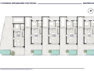 Nieuwbouw - Townhouse / Semi-detached - San Pedro del Pinatar - Polideportivo